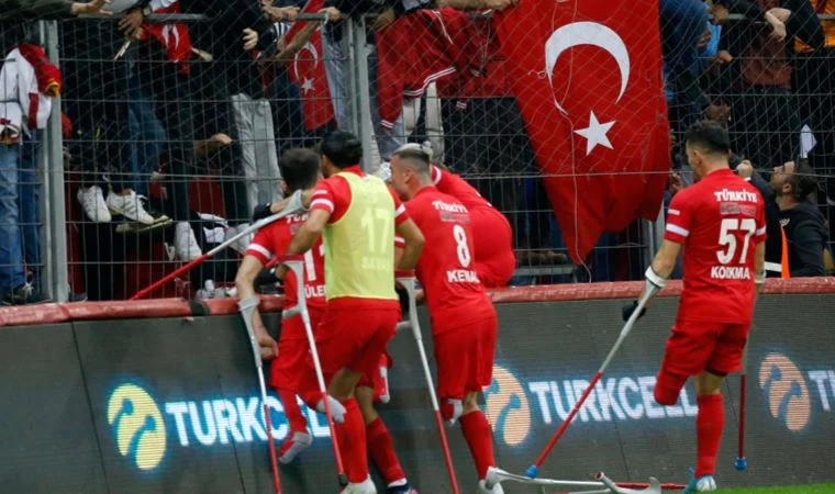 Ampute Futbol Milli Takımı dünya şampiyonu