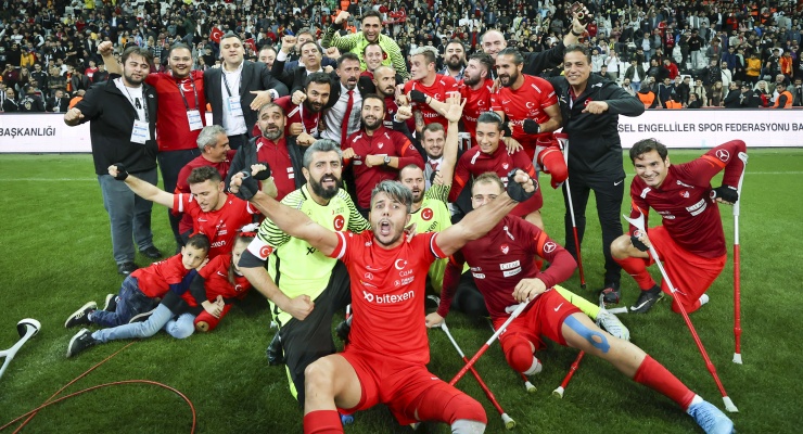 Ampute Futbol Milli Takımı finale yükseldi