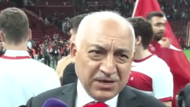 TFF Başkanı Mehmet Büyükekşi: Darısı Türk Milli Futbol Takımımıza