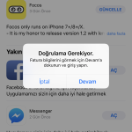 App Store Doğrulama Gerekiyor Sorunu ve Çözümü