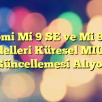 Xiaomi Mi 9 SE ve Mi 9 Lite Modelleri Küresel MIUI 12 Güncellemesi Alıyor